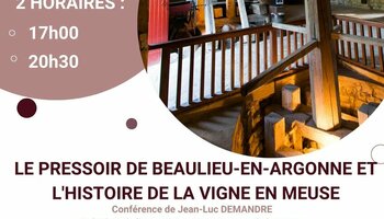 Beaulieu en Argonne : Conférence
